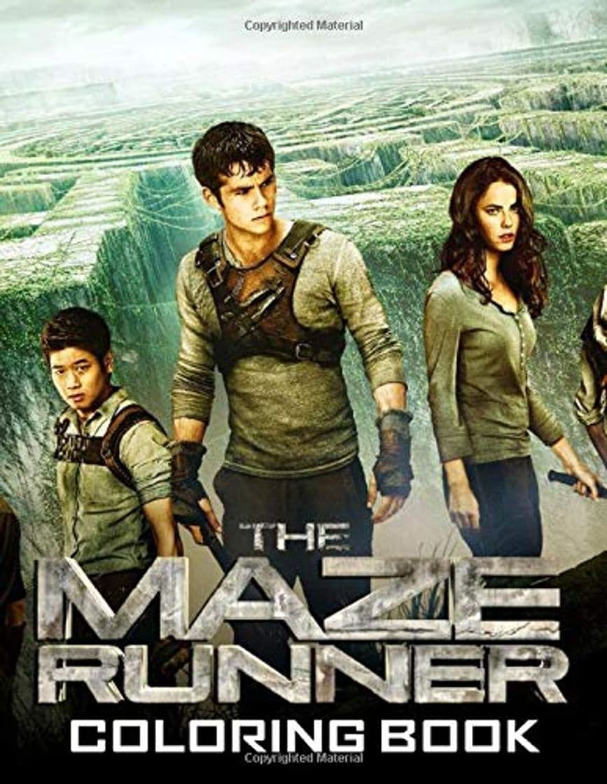 Book The Maze Runner Coloring Book: An Exclusive Coloring Book Based On The Series FIlm