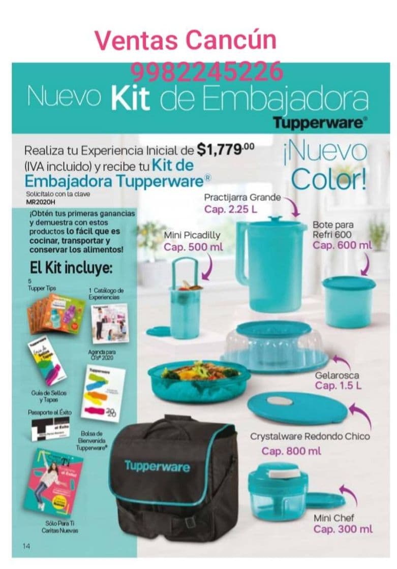 Home Tupperware Bol pequeño 200 ml Turquesa