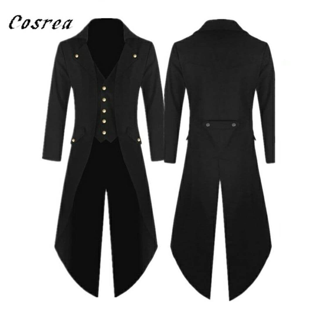 Moda es.aliexpress.com
Chaqueta de Halloween gabardina traje vest