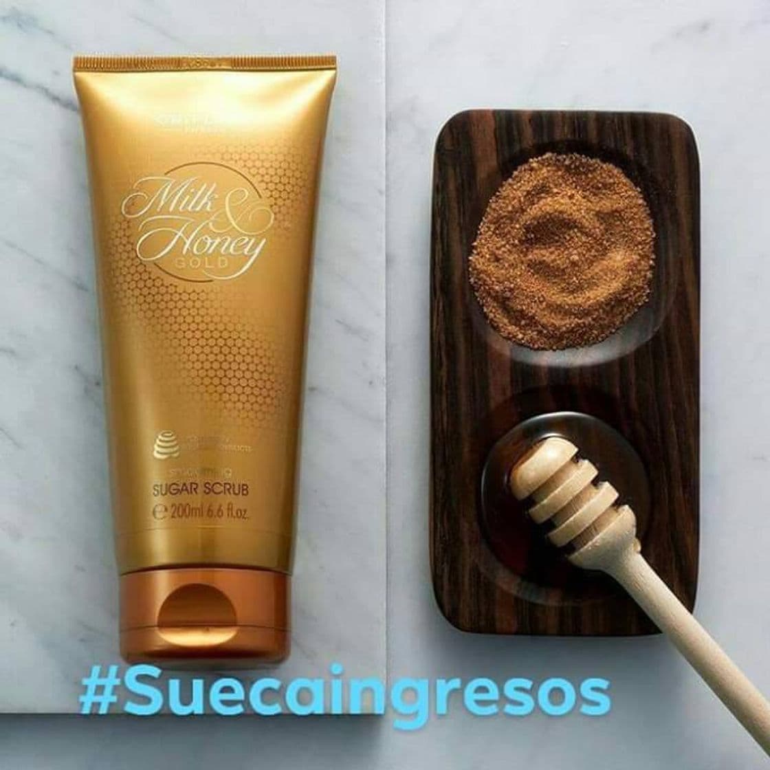 Producto Oriflame Milk & Honey Gold Smoothing Sugar Scrub – 200 ml