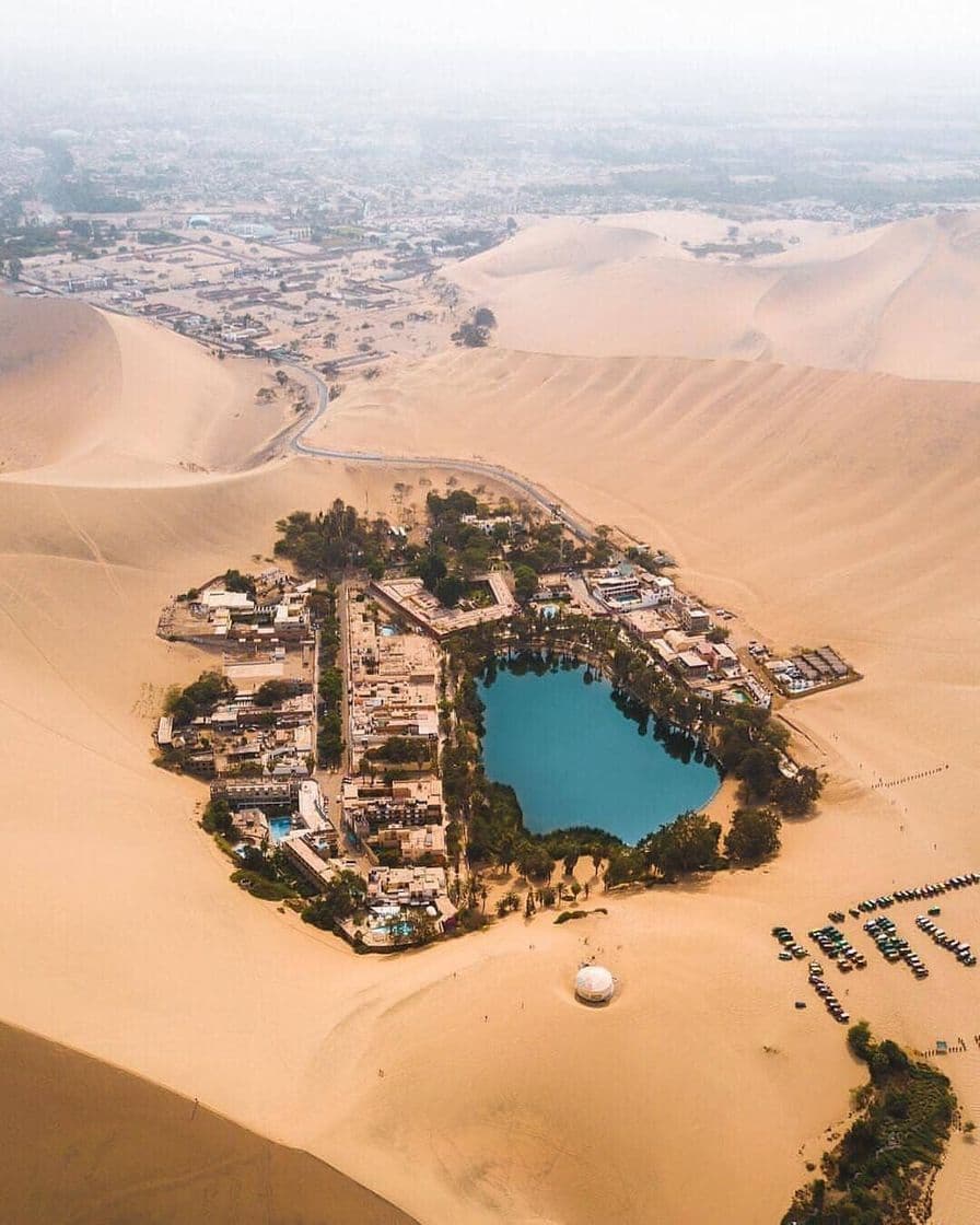 Lugar Huacachina Ica