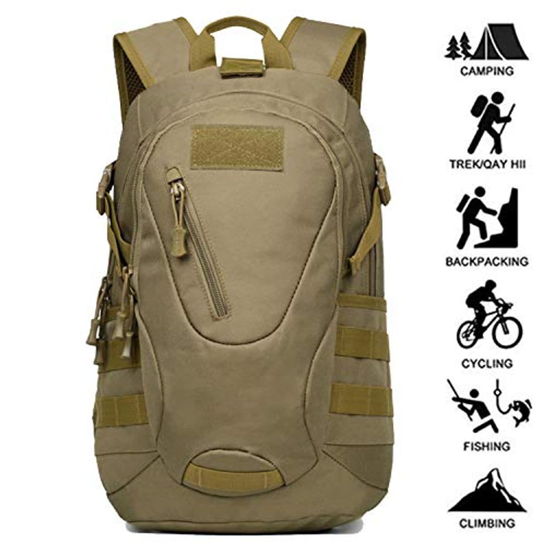 Product FreeWalk Mochila Táctica Militar Mochila de Asalto Molle Mochilas de Senderismo Unisex