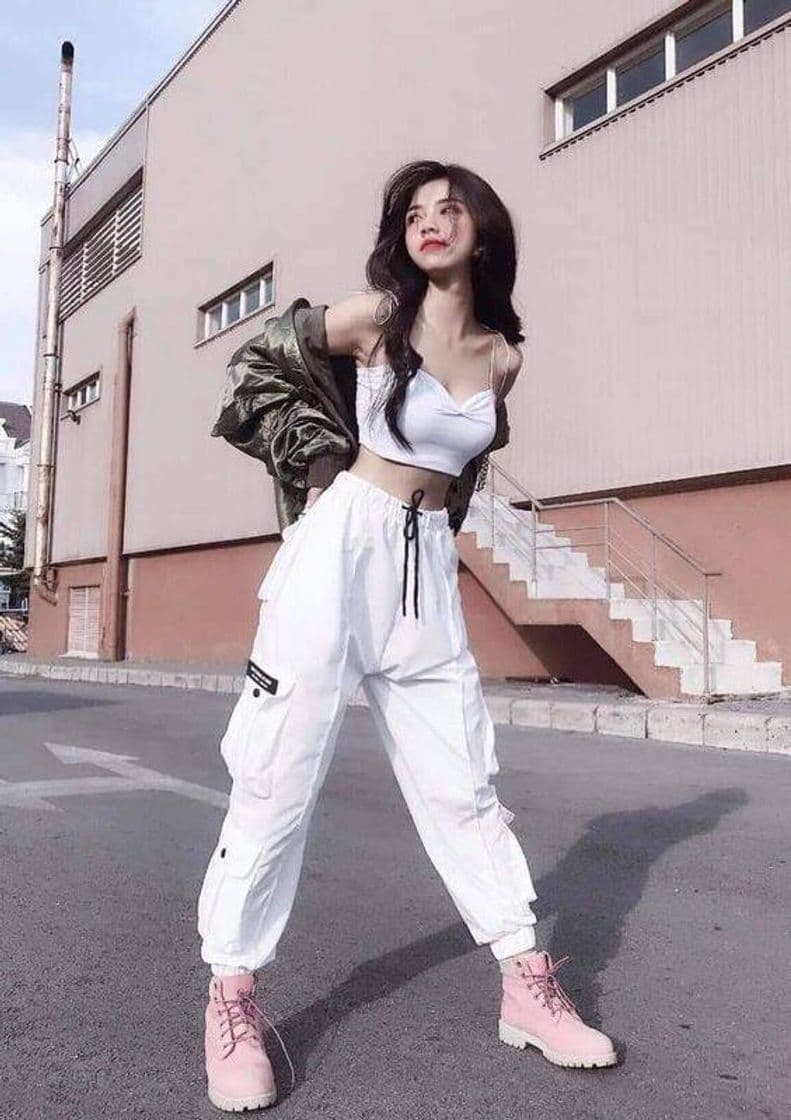 Product SQUAREDO Mujeres Cargo Pantalones Slacks Casual Harem Baggy Hip Hop Baile Al Aire Libre Jogging Pantalones de Sudadera con Cadena