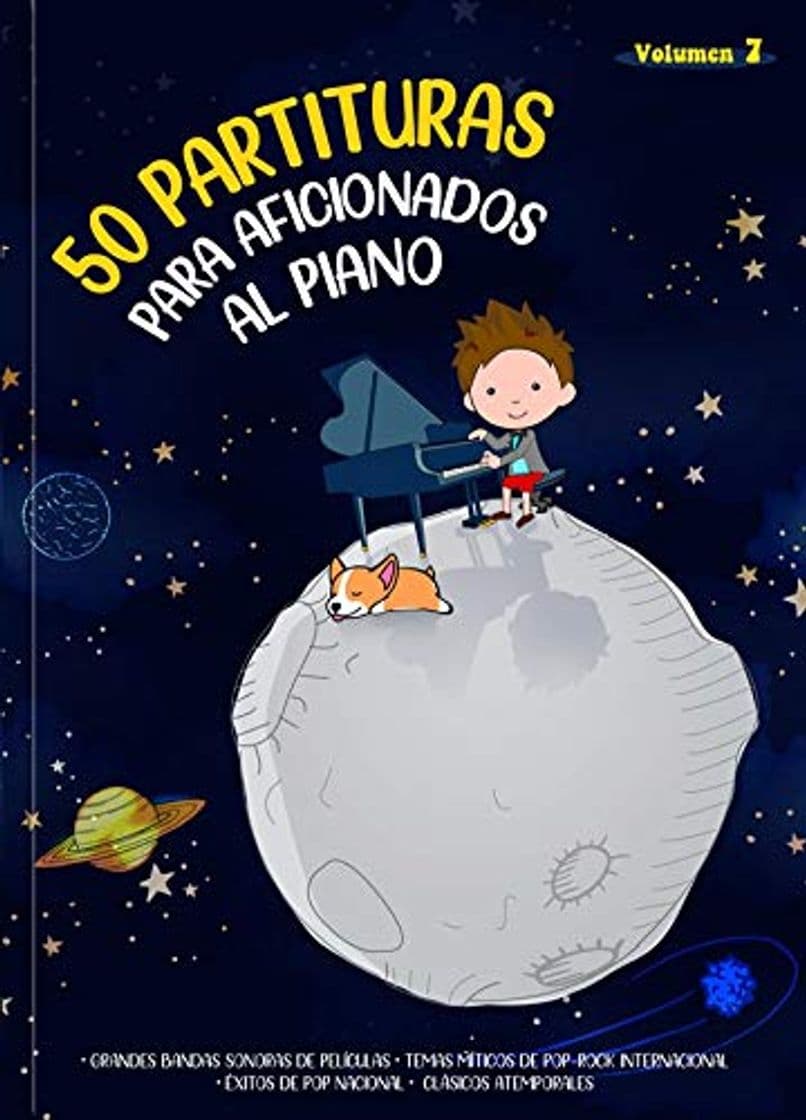 Book "50 Partituras para Aficionados al Piano" VOL 7