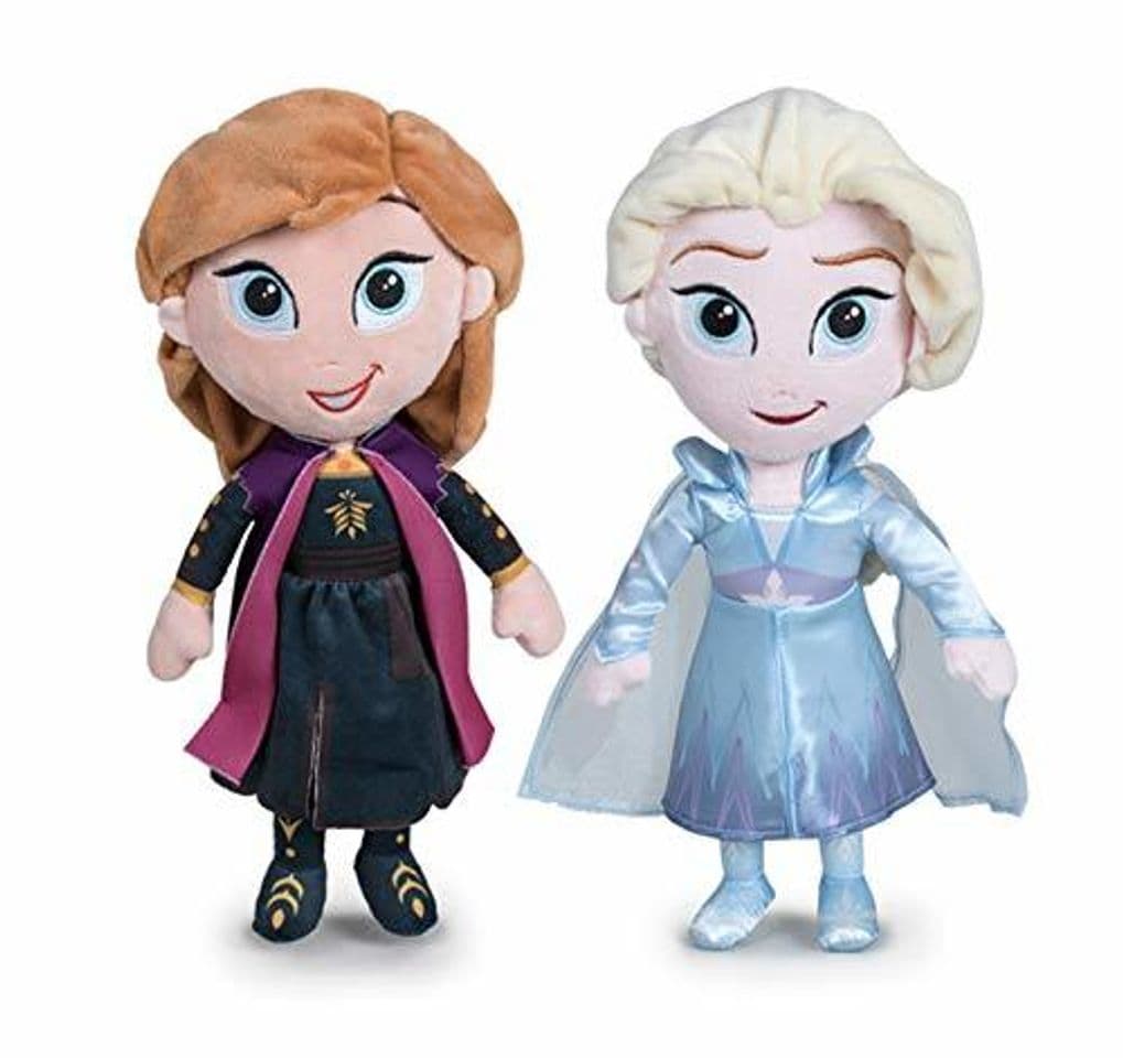 Lugar Disney - Pack 2 Peluches 11'81"30cm Princesas Frozen - Elsa