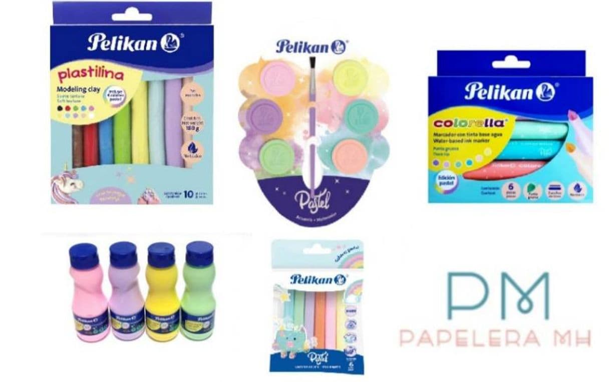 Moda Kit pelikan línea pastel 