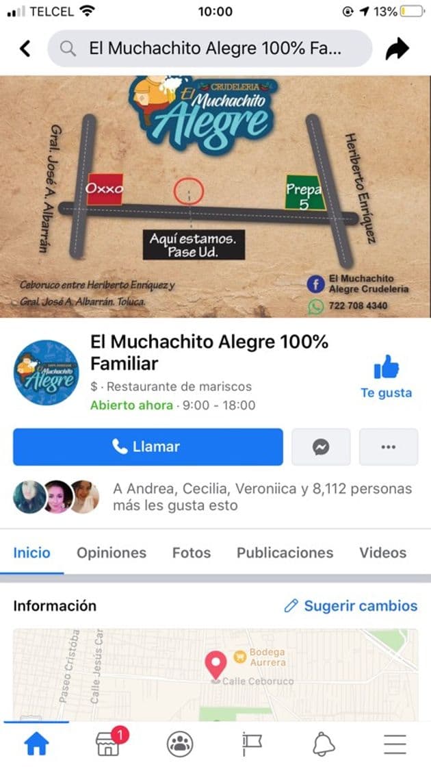 Restaurants El Muchachito Alegre 100% Familiar 