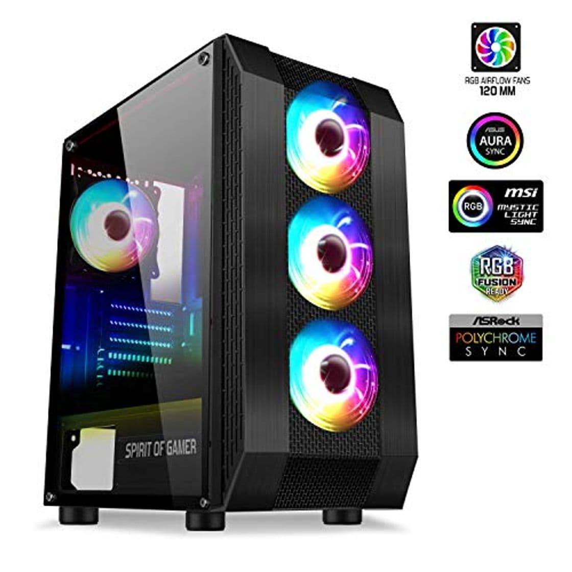 Producto Spirit Of Gamer - Rogue Vi - PC Gamer ATX