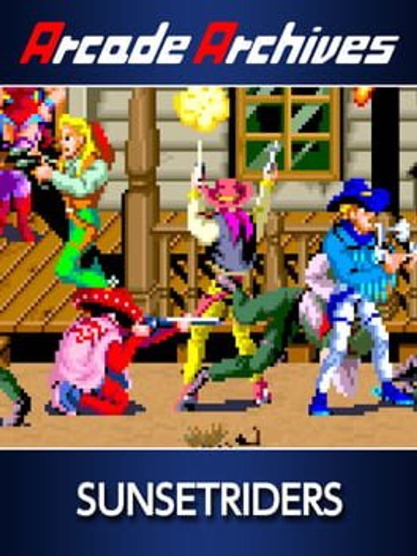 Videojuegos Arcade Archives SUNSETRIDERS