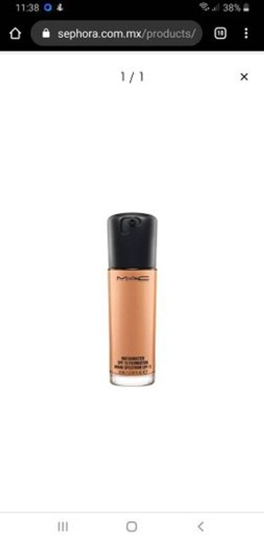 Fashion Base de maquillaje, MATCHMASTER SPF 15 FOUNDATION, MAC ...