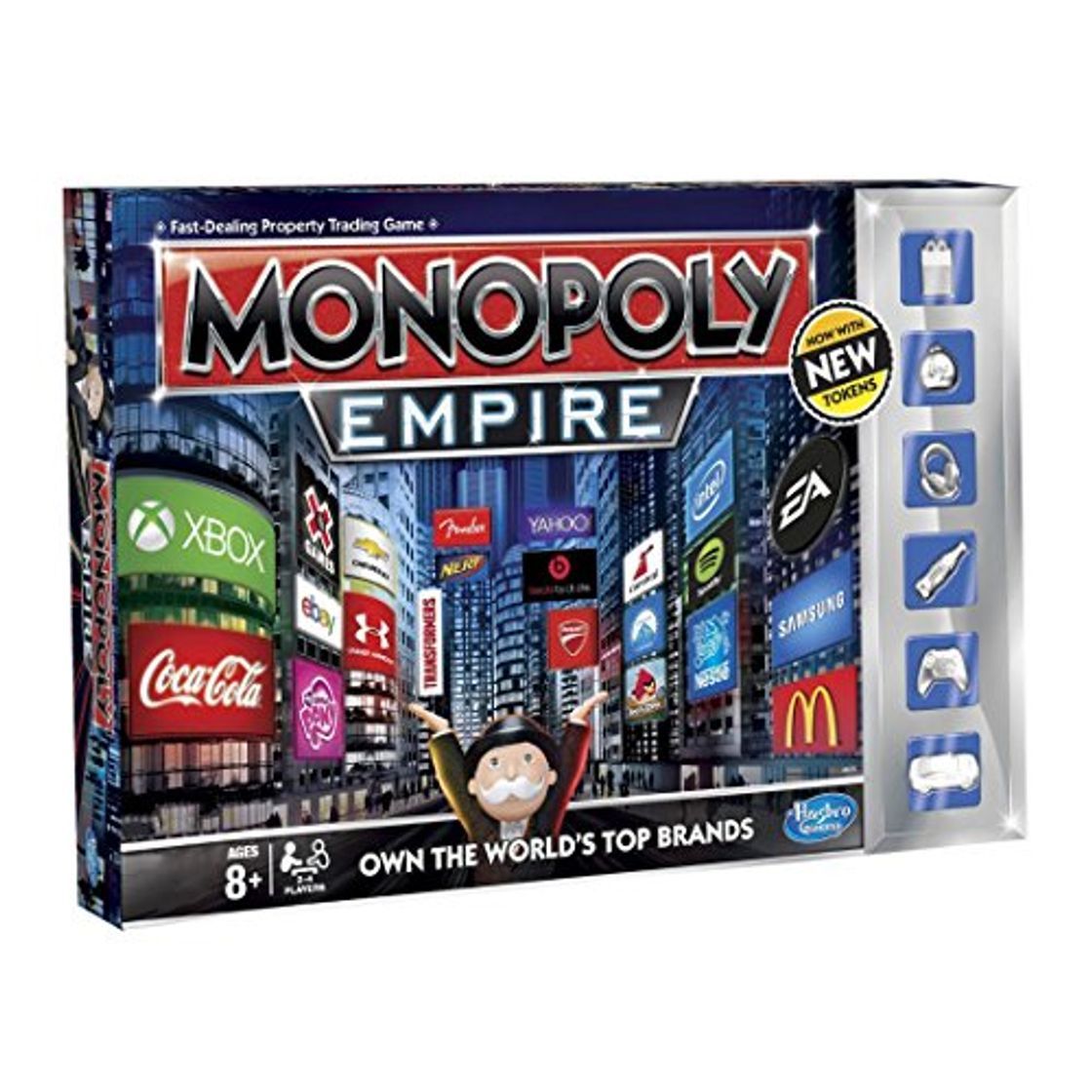 Product Monopoly Empire - Juego de mesa, de 2 a 4 jugadores, Inglés