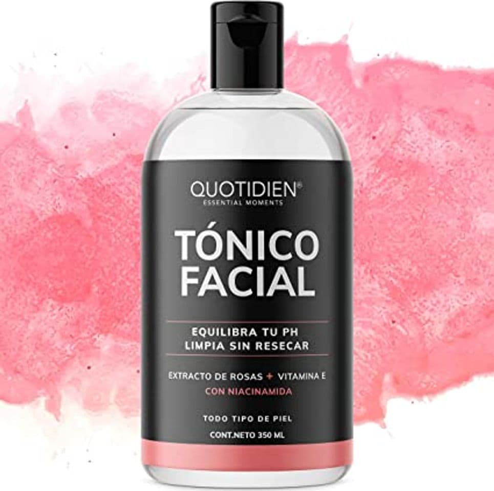 Producto Tónico facial con agua de rosas Quotidien 