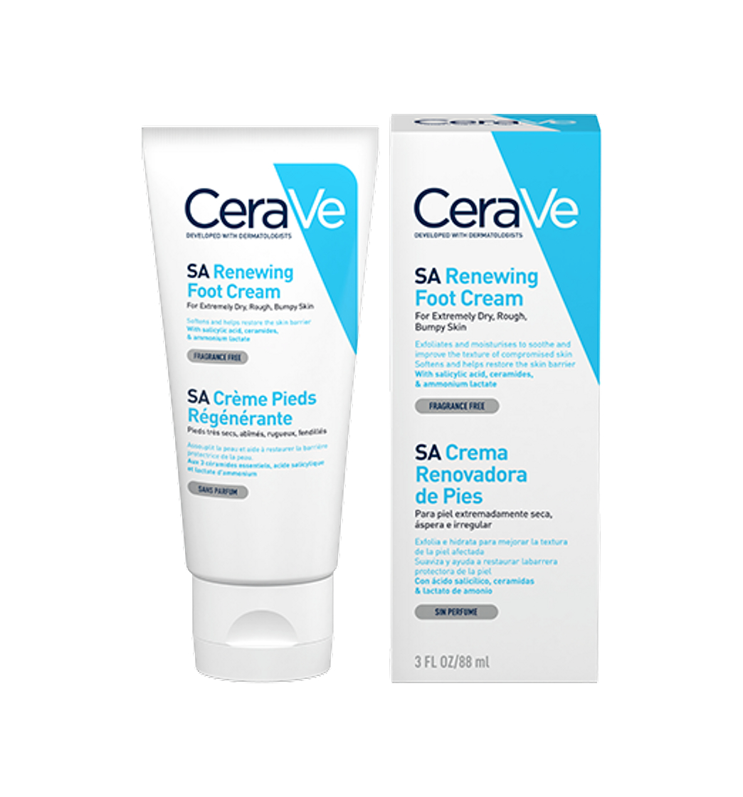 Producto CeraVe Crema renovadora para pies 