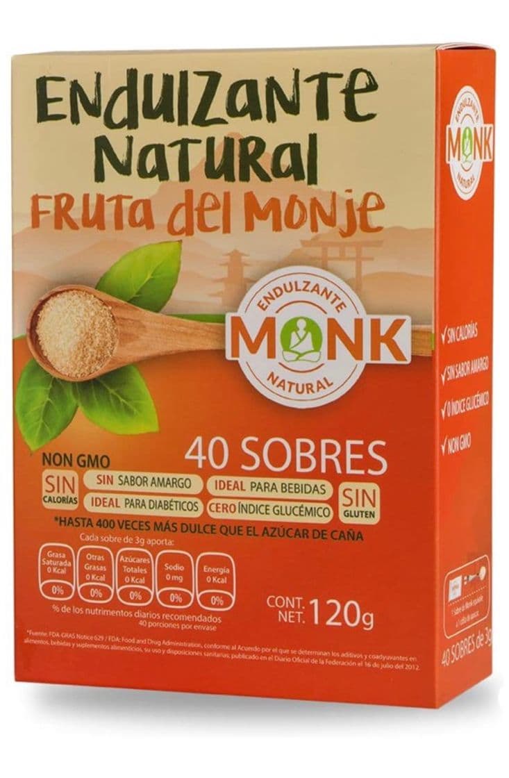 Producto Sobres de endulzante monk fruit 