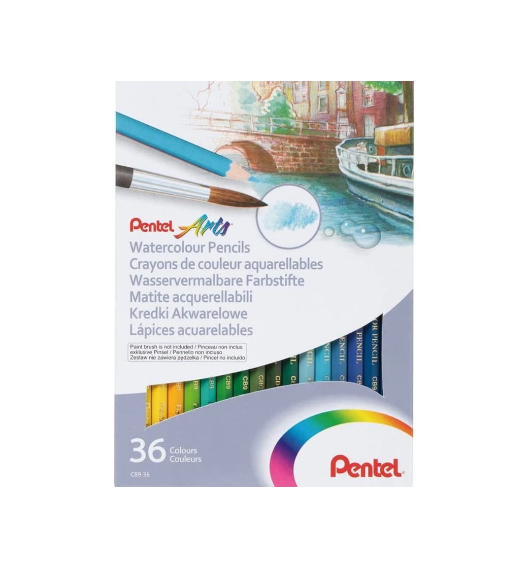 Product Pentel lápices acuareleables 36 pcs