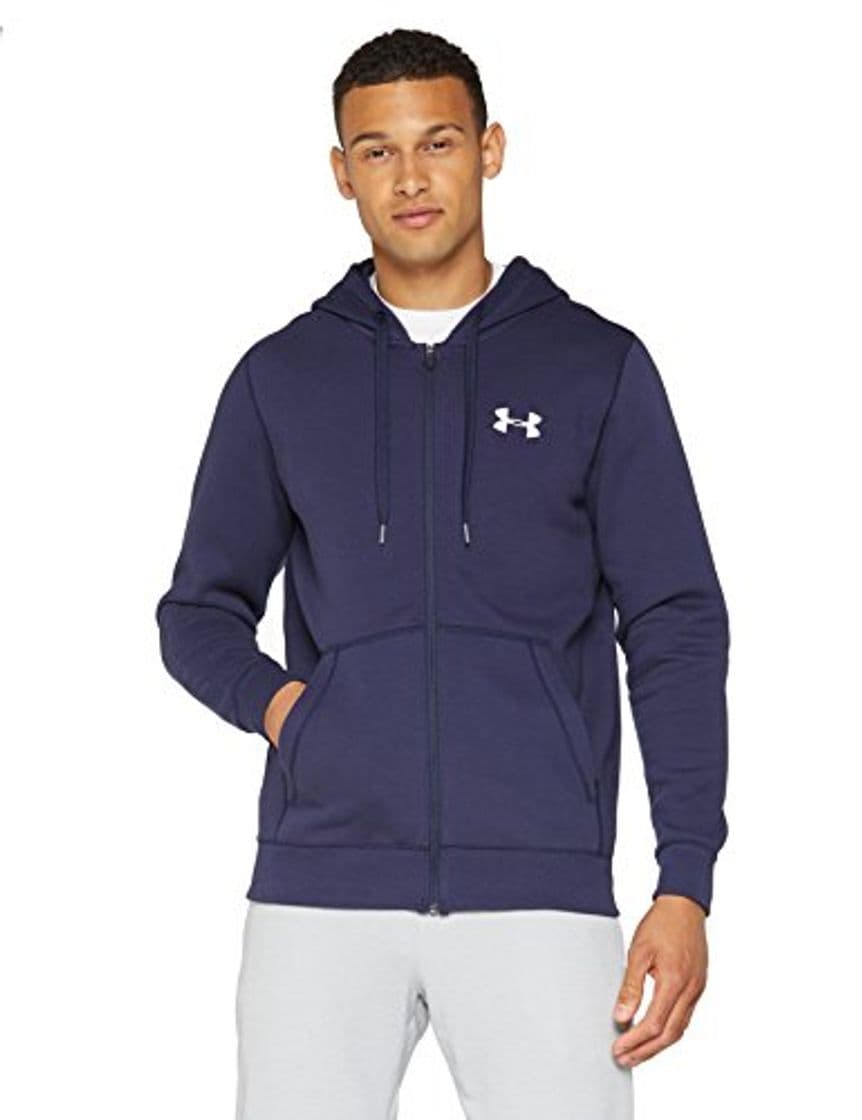 Producto Under Armour Rival Fitted Full Zip Sudadera, Hombre, Azul