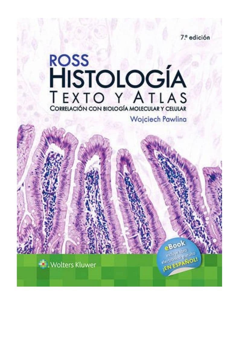 Libro Histología. Texto y atlas