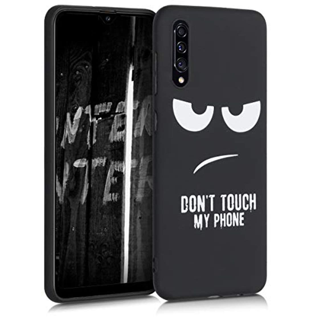 Producto kwmobile Funda Compatible con Samsung Galaxy A30s - Carcasa de TPU Don't