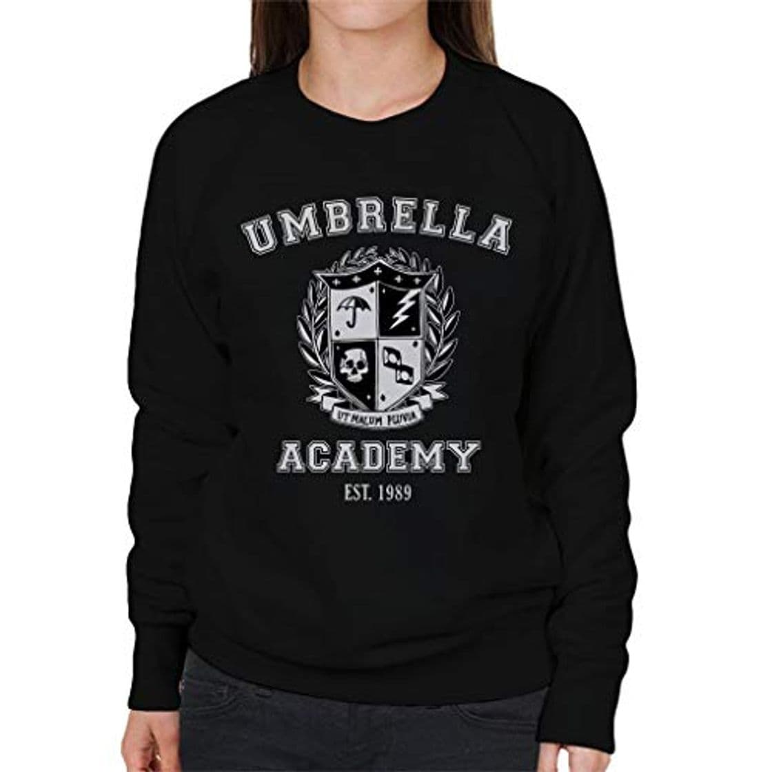 Fashion Cloud City 7 Umbrella Academy Varsity School Crest Women's Sweatshirt