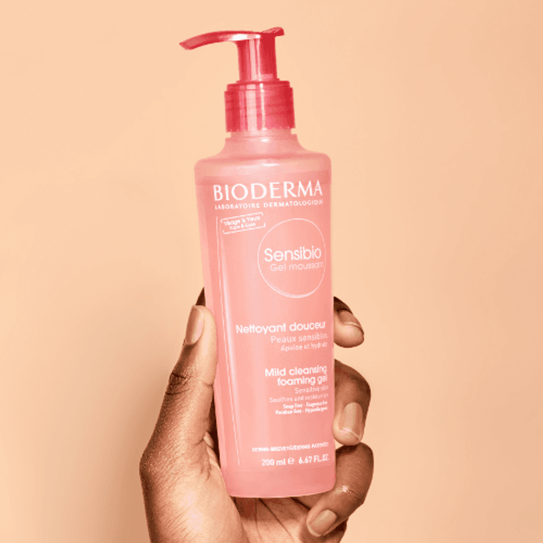 Producto Bioderma Sensibio Foaming facial cleansing gel