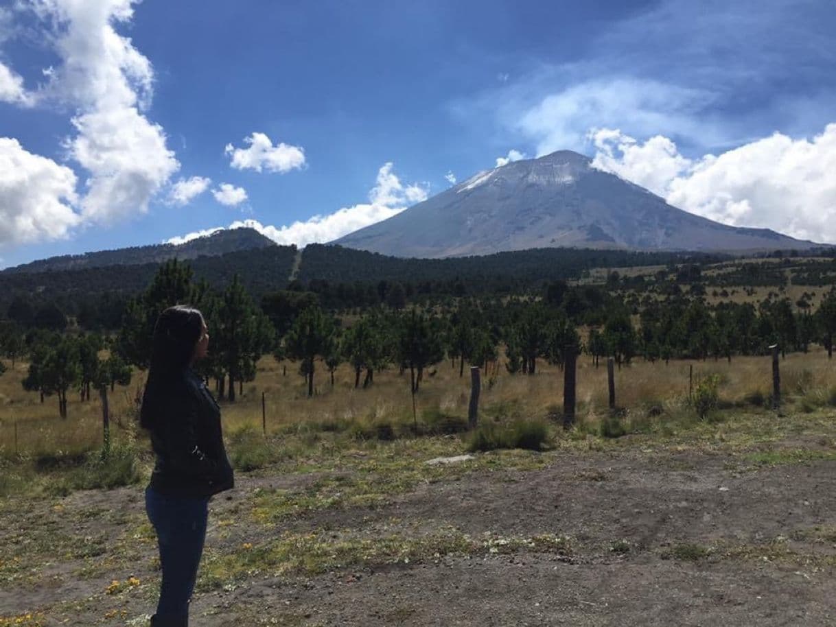 Lugar Popocatépetl