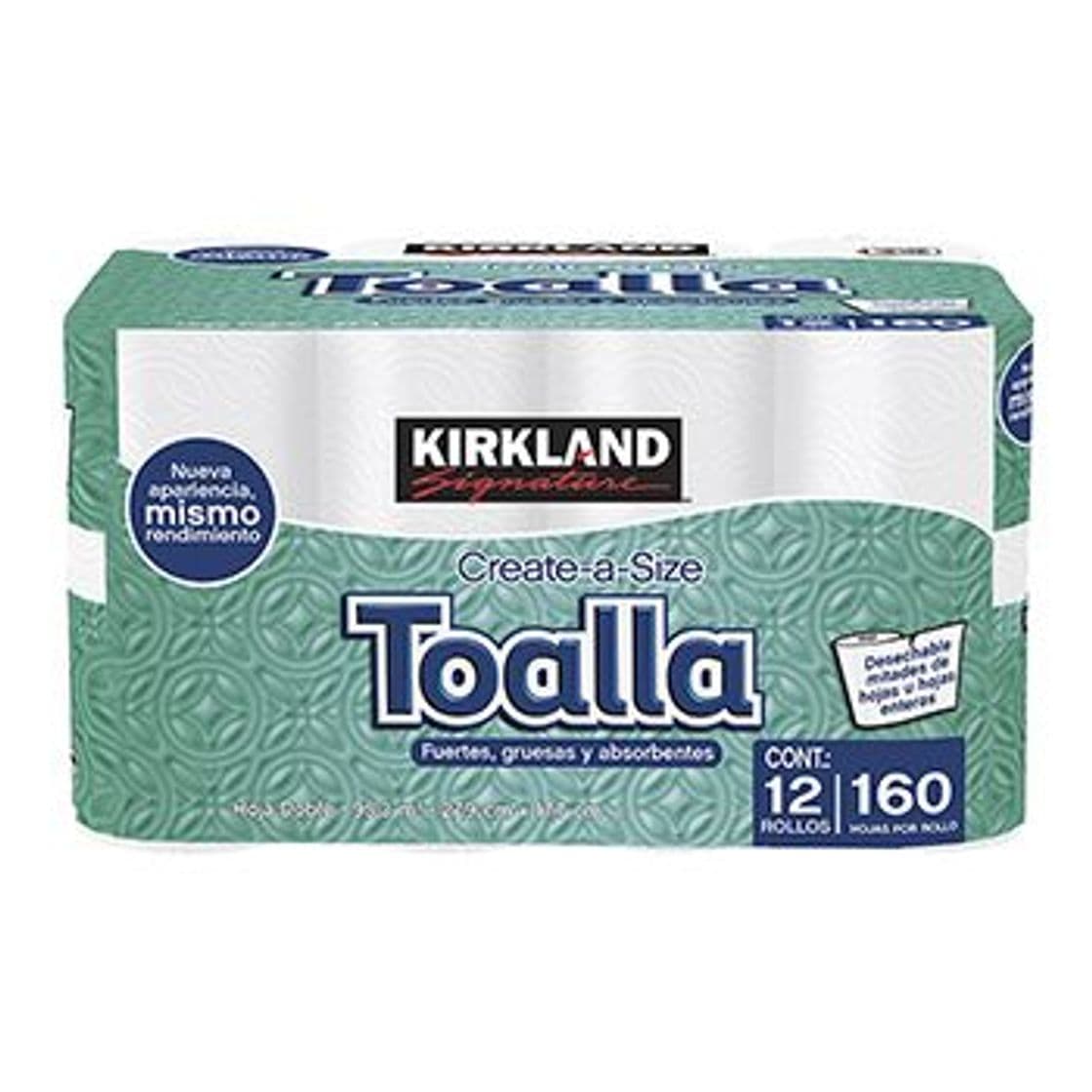 Moda Kirkland Signature Toalla Desechable 12 rollos | Costco México