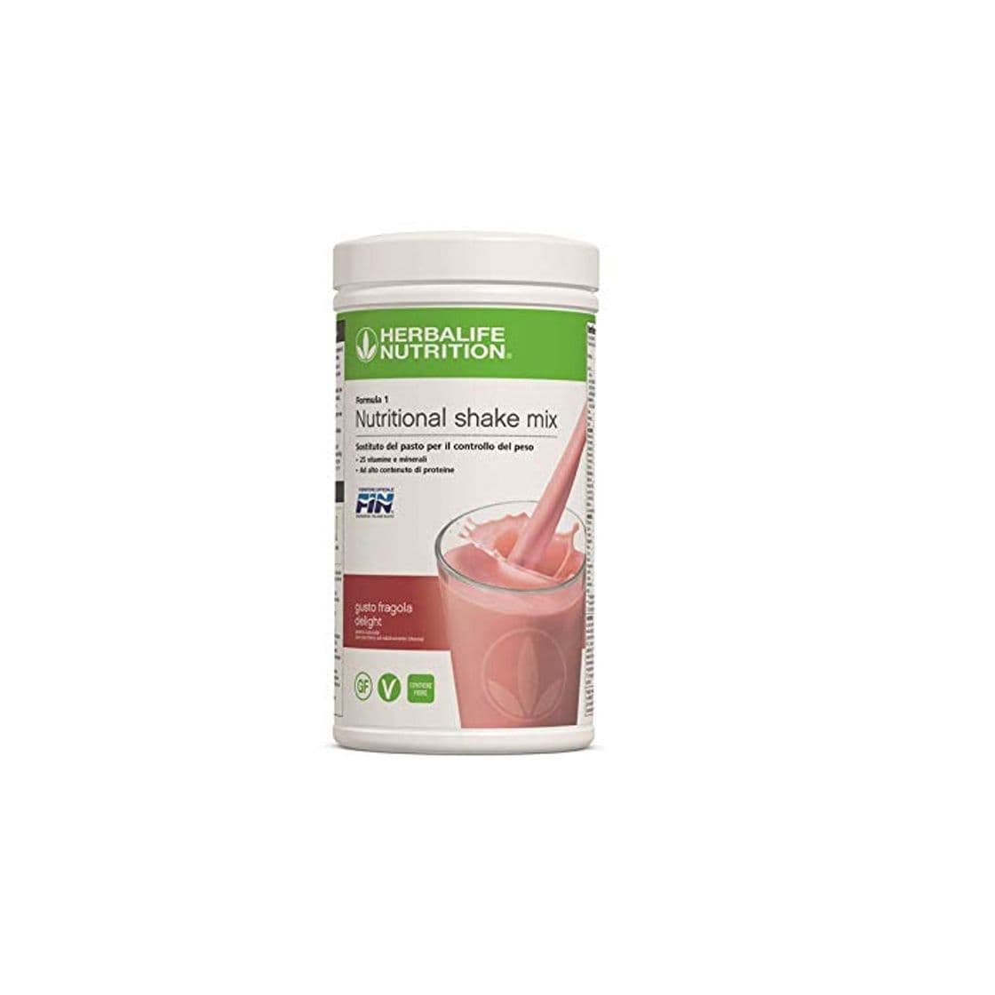 Belleza Herbalife batido formula 1 Delicias de fresa