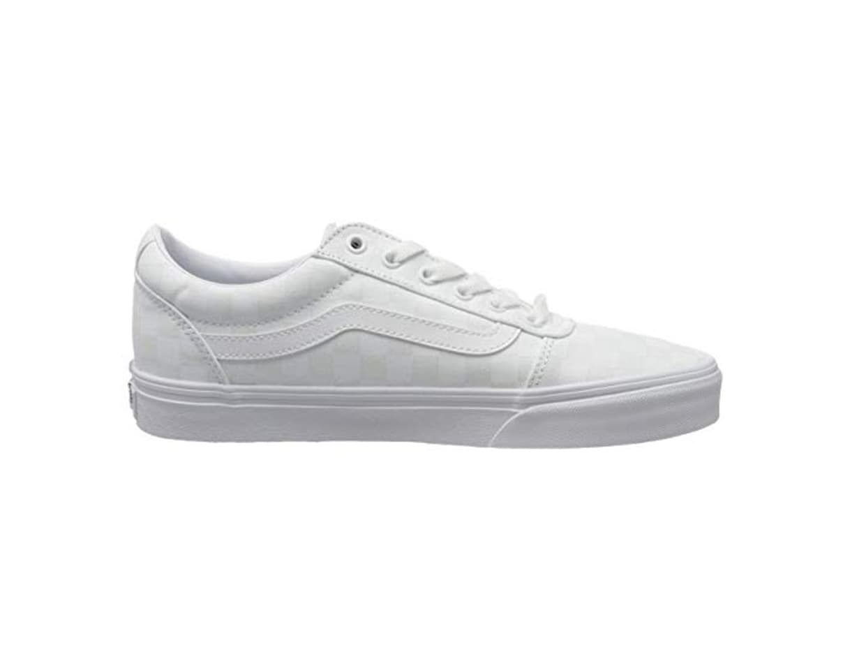 Fashion Vans Ward Canvas, Zapatillas para Mujer, Blanco