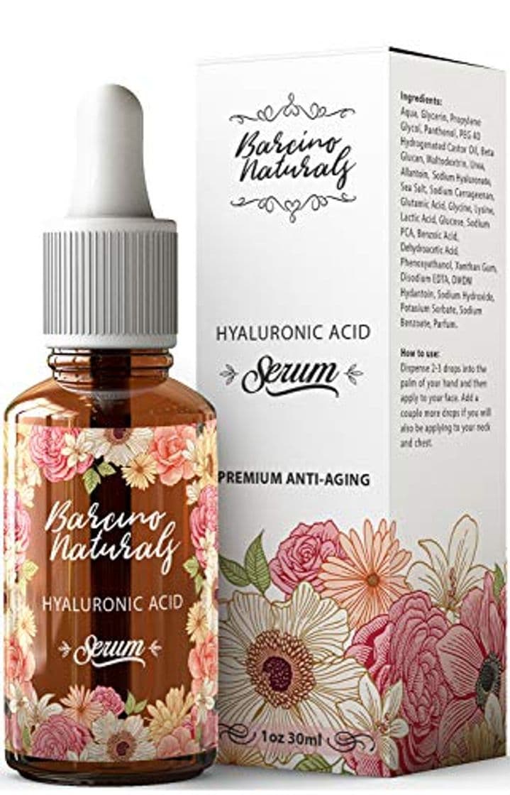 Producto Serum Facial Acido Hialuronico Puro 100% Antiedad Natural Hidratante Antiarrugas Antimanchas Piel