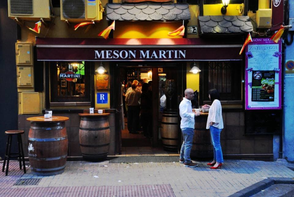 Restaurantes Taberna Mesón Martín