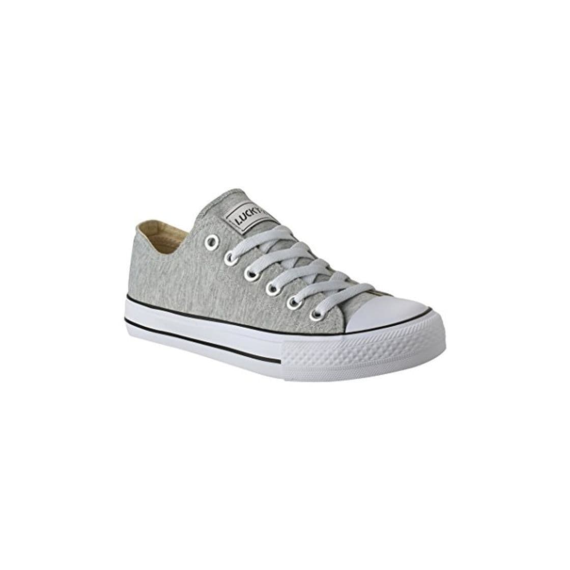 Producto Elara Zapatilla de Deporte Unisex Low Top Textil Chunkyrayan 36-46 01-A-Grau-36