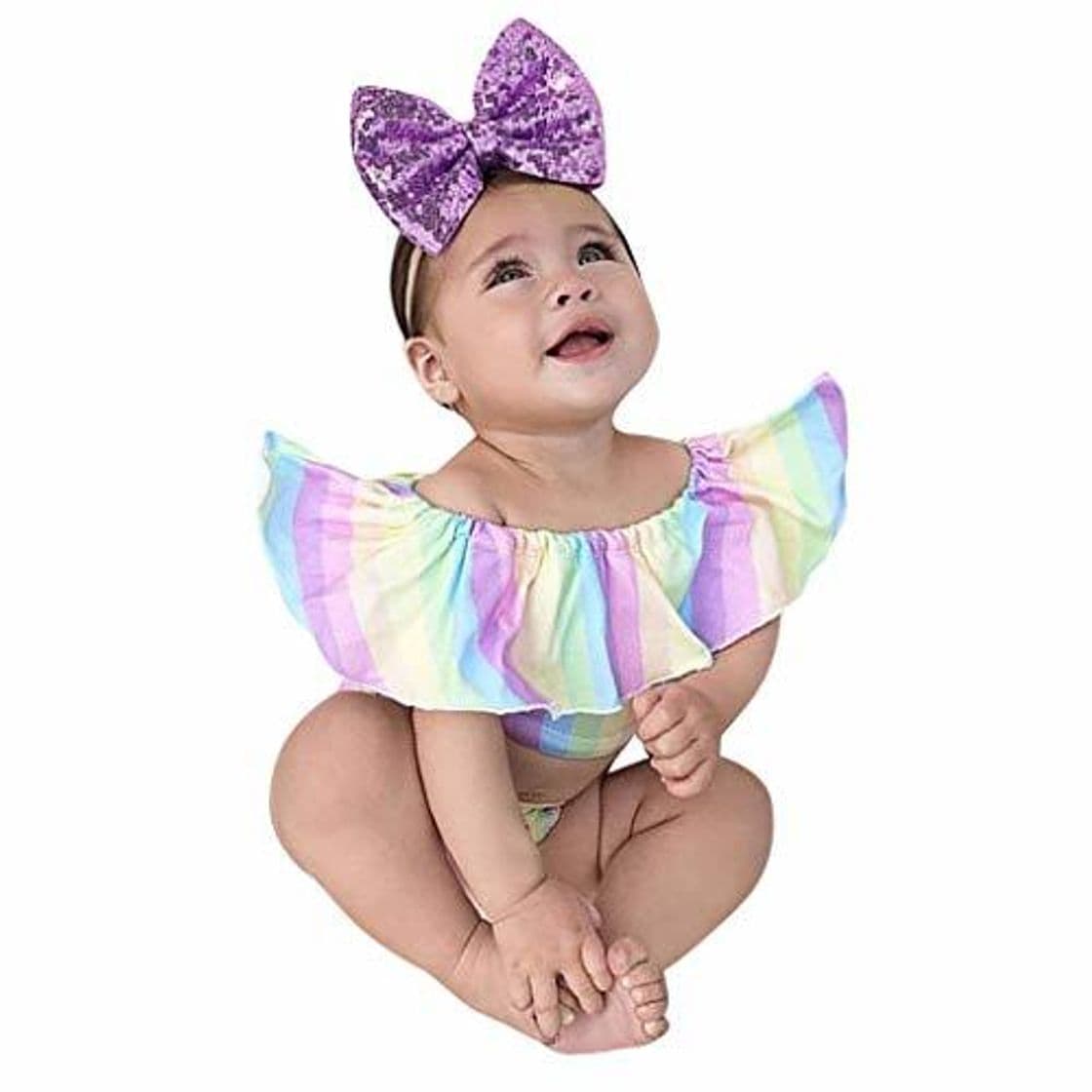 Producto MAYOGO Conjunto de Ropa bebé Niña Verano 2pcs Bebés niñas Tops sin