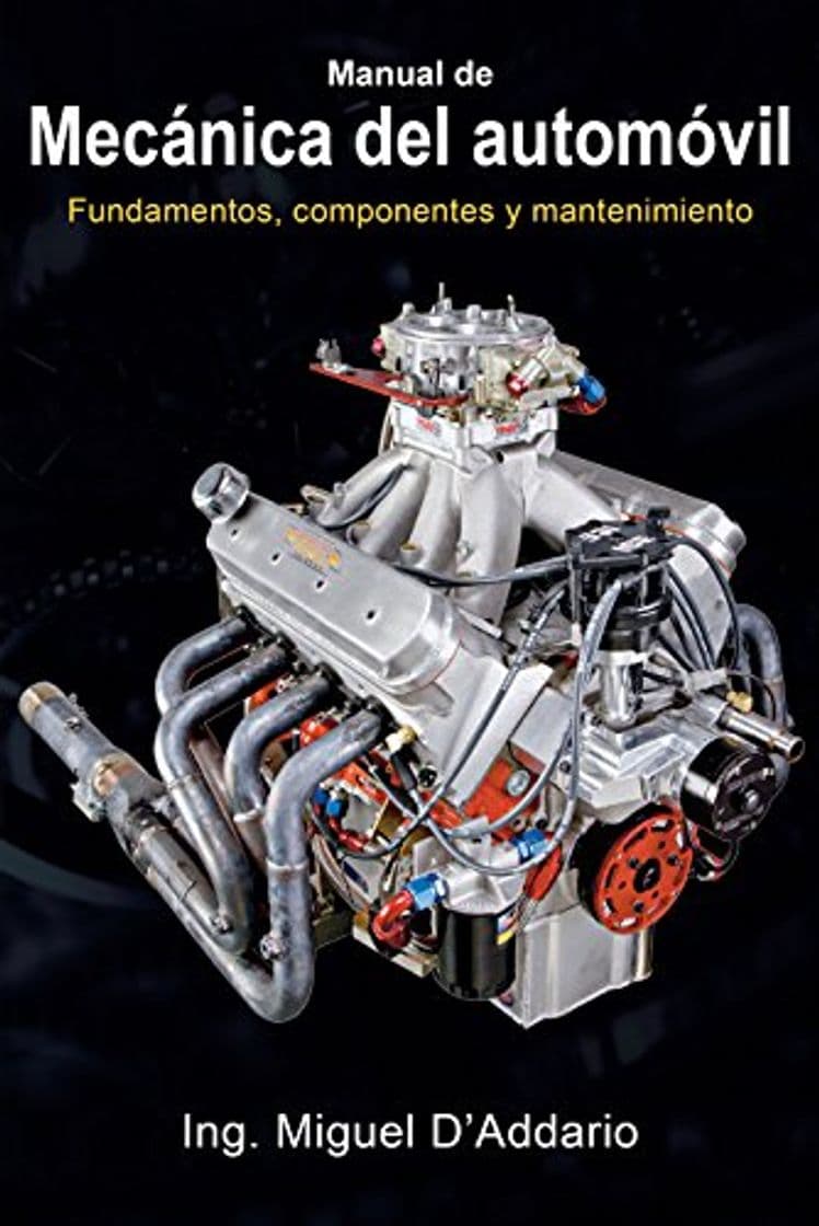 Product Manual de mecánica del automóvil