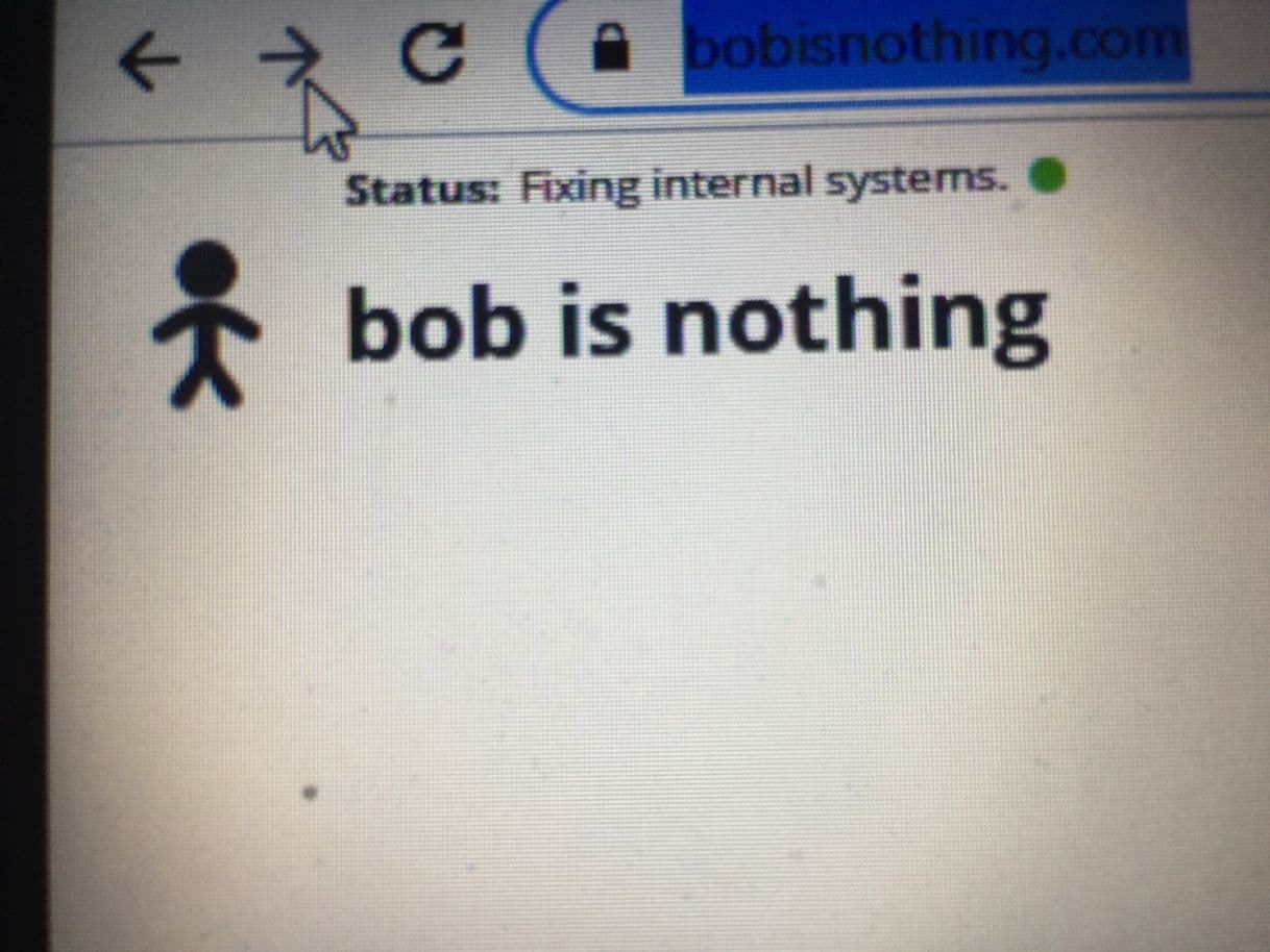 Fashion Bob in Nothing