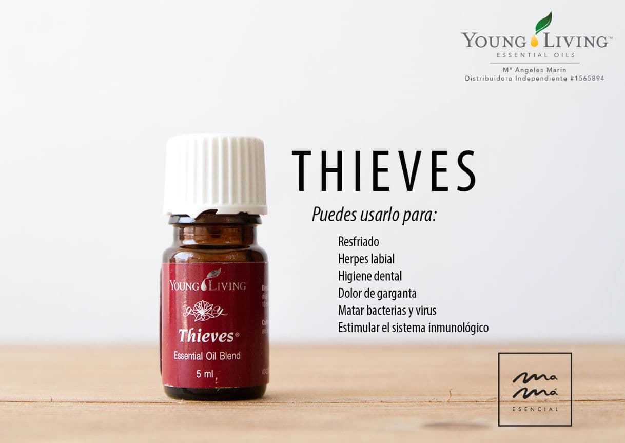 Producto Aceite esencial Thieves de Young Living