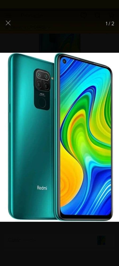 Moda Xiaomi Redmi Note 9 128gb 4ram Quadcámara Versión Global 