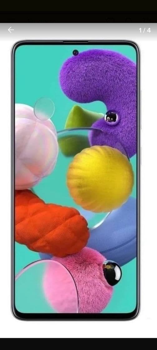 Moda Samsung Galaxy A51 128 GB Prism crush black 4 GB RAM