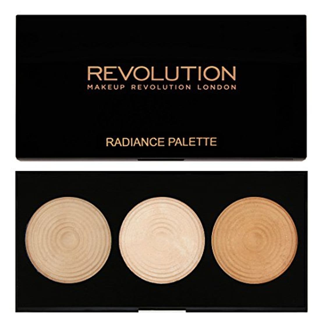 Belleza Makeup Revolution Highlighting Powder Palette Radiance Paleta rozświetlaczy do twarzy 15g