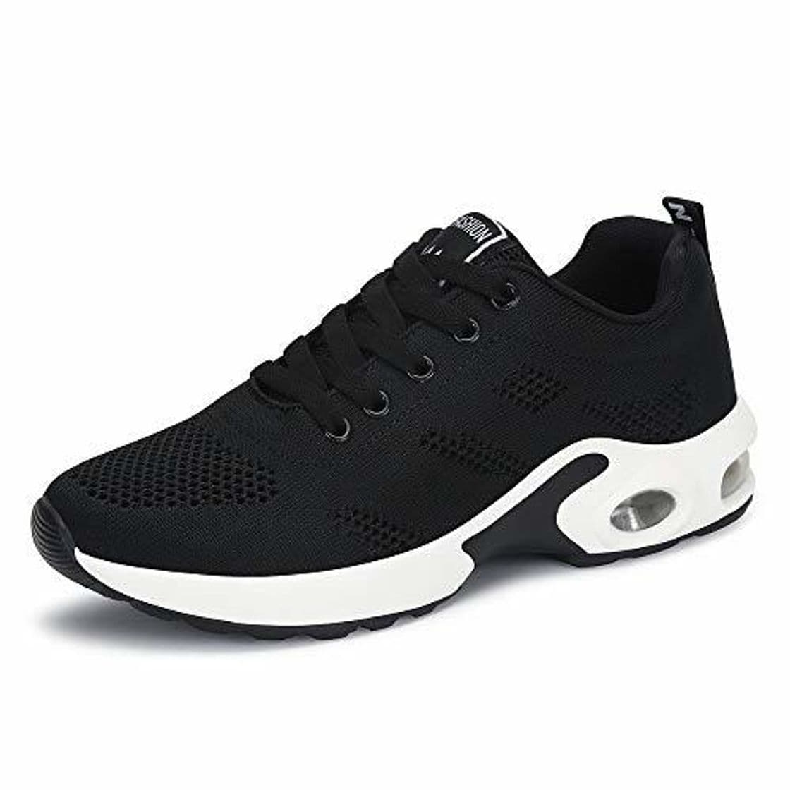 Moda Zapatillas Deportivas de Mujer Air Cordones Zapatillas de Running Fitness Sneakers 4cm