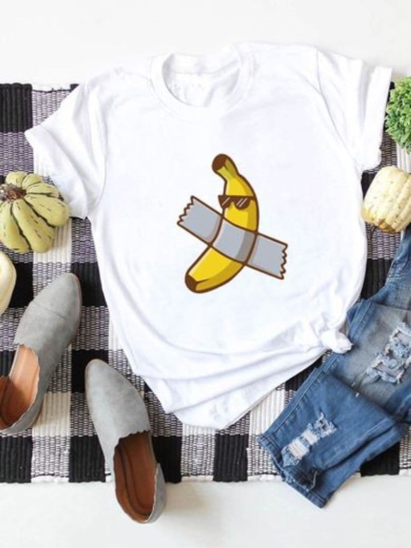 Producto Playera estampado Banana 