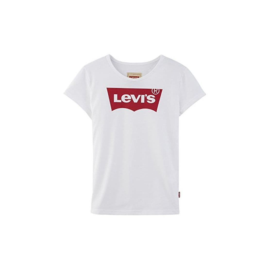 Moda Levi's kids Short Sleeves Batwin T-Shirt Camiseta, Blanco