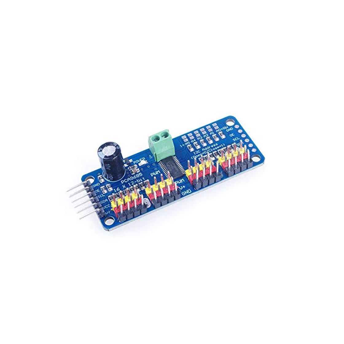 Product ANGEEK PCA9685 16 Canal 12 bit PWM Servotreiber Motor Driver I2C módulo IIC Interfaz para Arduino Roboter y Raspberry Pi