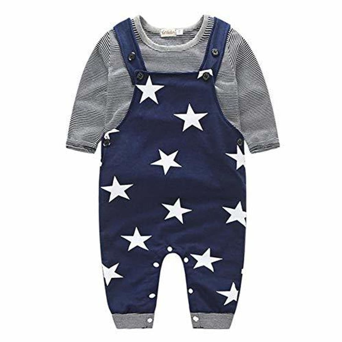 Producto Ropa de Bebe Nino Recien Nacido Impresión de Estrella Blusa Bebe Niña