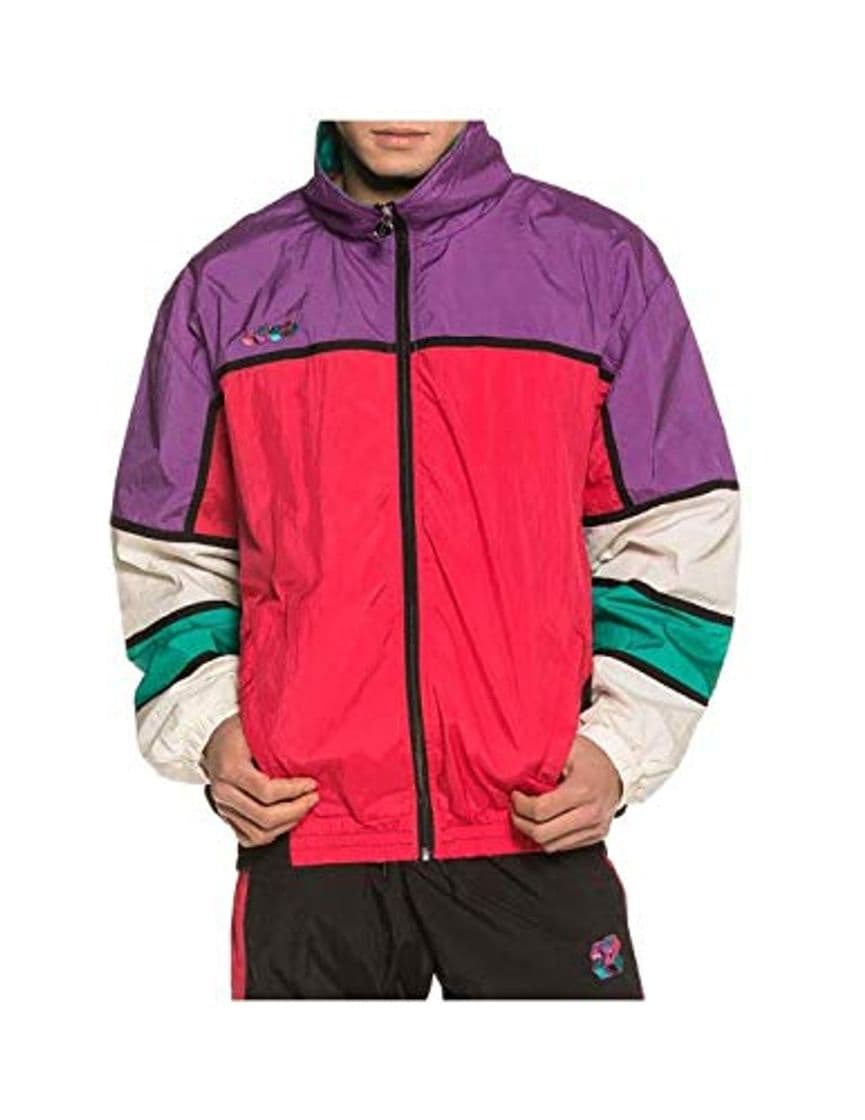 Fashion GRIMEY Track Jacket Brick Top SS19 Purple