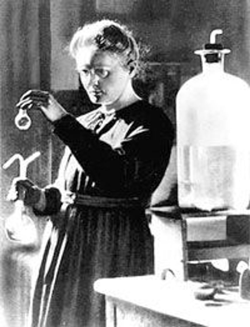 Fashion Gran científica, humilde mujer, Marie Curie (1867-1934)