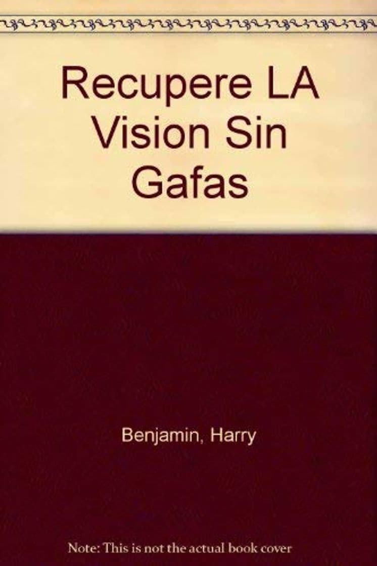 Libro Recupere la vision sin gafas