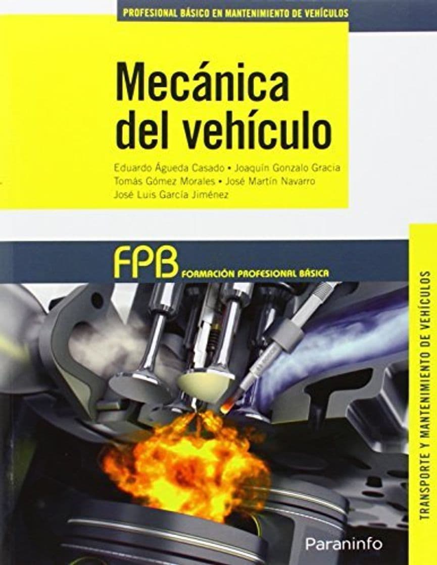 Producto Mecánica del vehículo