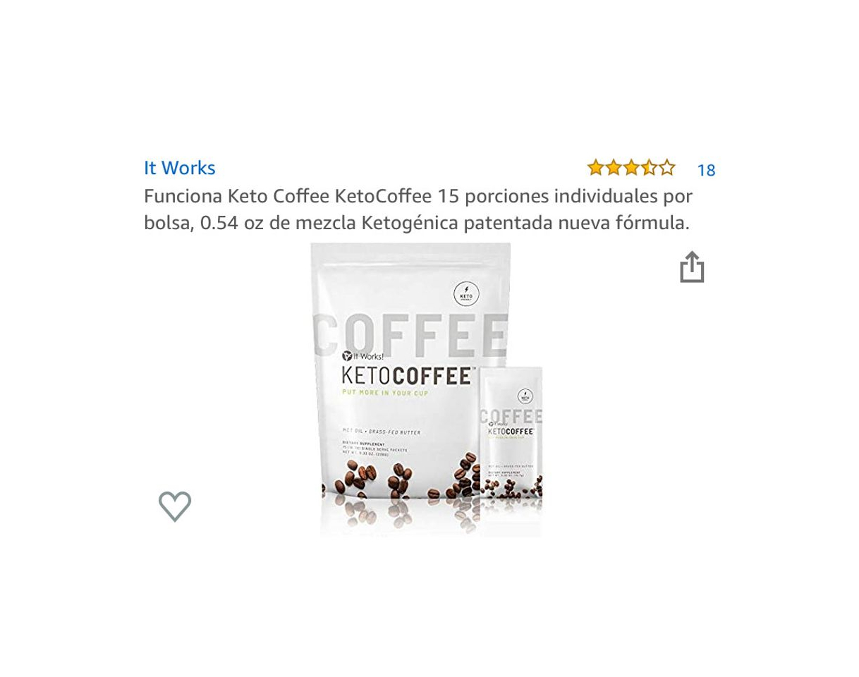 Product IT WORKS Keto coffee 