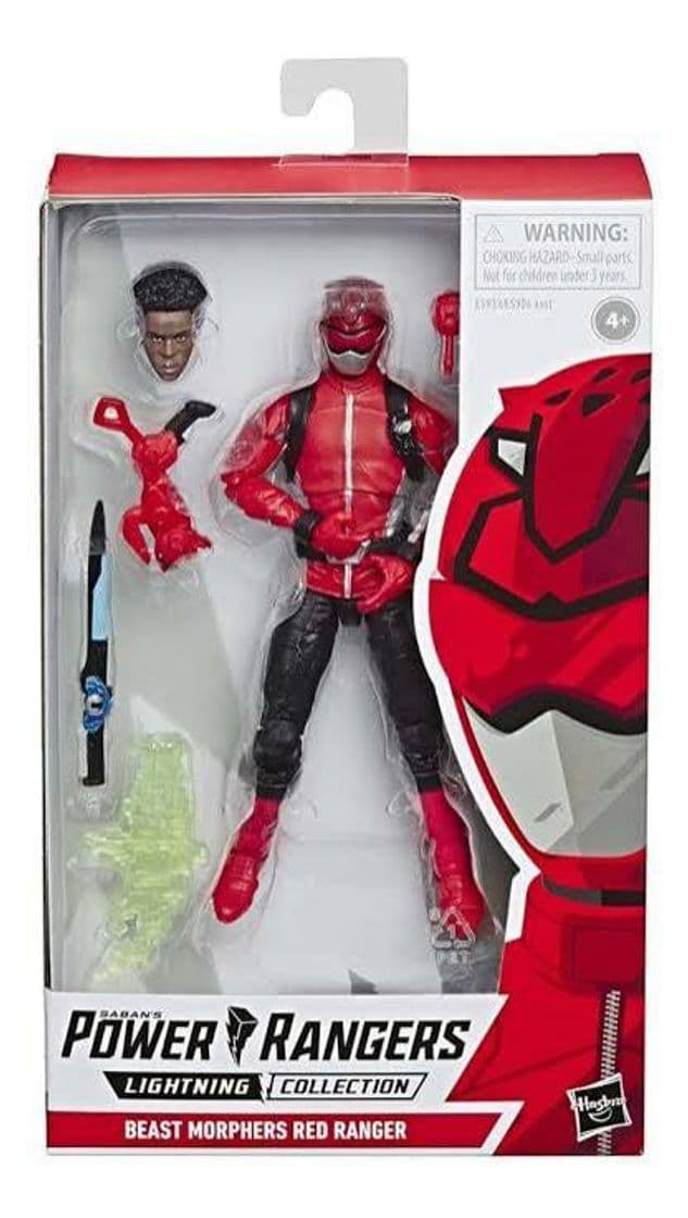 Product Power Ranger Lightining Collection Figuras 15 Cm Ranger Rojo