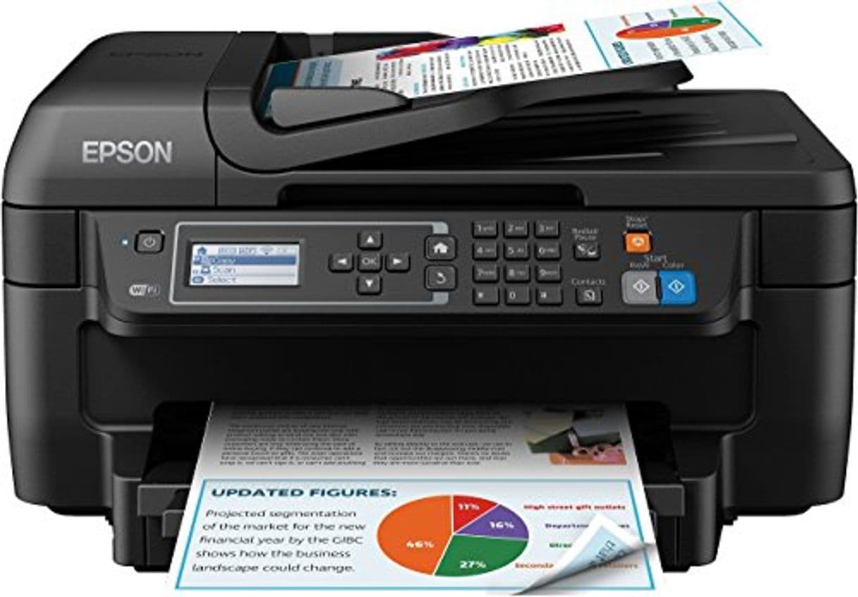 Electrónica Epson WorkForce WF-2750DWF - Impresora multifunción 4 en 1